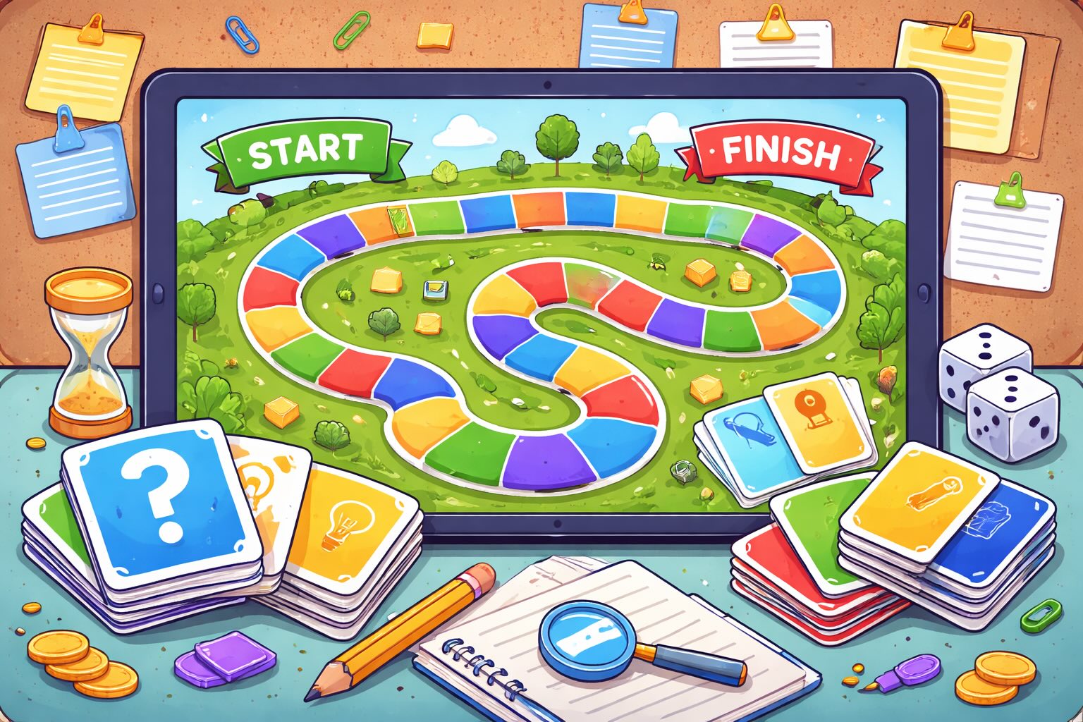 Digitální deskovka.